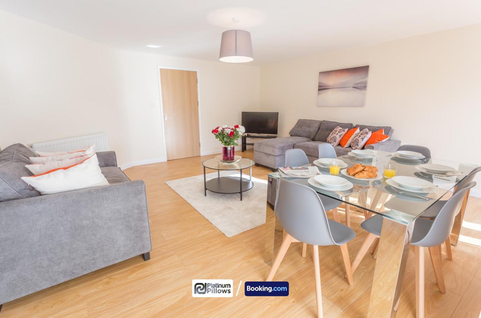 Modern Oxford 2 Bedroom Apartments, Families & Contractor Accommodation, Near John Radcliffe Hospital Exteriér fotografie